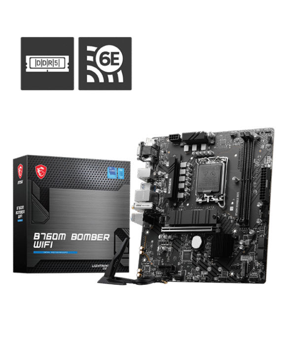 MSI B760M BOMBER WIFI DDR5